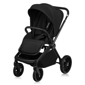 Lionelo dječja kolica Mika Plus 3u1, Black Onyx - Slika 2