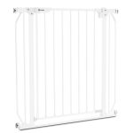 Lionelo Truus Slim zaštitna ograda 75-100 cm, white - Slika 2