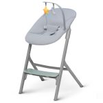 KINDERKRAFT HRANILICA LIVY MASLINASTO ZELENA + NJIHALJKA CALMEE - SIVA - Slika 2