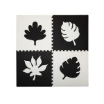 MOMI FELI PUZZLE OD PJENE 120X120 CM - CRNE - Slika 2