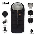 PETITE&MARS FOOTMUFF JIBOT 3U1 ZIMSKA VREĆA ZA KOLICA - CHARCOAL GREY - Slika 2