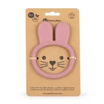 PETITE&MARS SILIKONSKA GRICKALICA ZA ZUBE BUNNY 0M+ - DUSTY ROSE - Slika 2