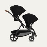 REDSBABY NUVO Twin dječja kolica 2u1 Black, Black B - Slika 2