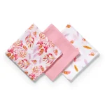 BABYONO BAMBUS TETRA PELENE BOHO LIŠĆE - ROZA - Slika 3