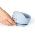 BabyOno Silikonska zdjelica s vakuumom 350 ml 6 m+, plava - Slika 3