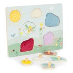 Ecotoys Drvena senzorna ploča s različitim vrstama materijala - Slika 3