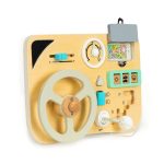 ECOTOYS DRVENA UPRAVLJAČKA PLOČA, SVIJETLO SIVA - Slika 3