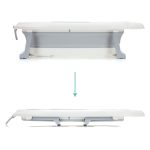 Fillikid sklopiva kadica Beluga s termometrom, white-grey - Slika 3