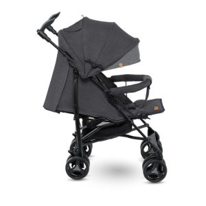 Lionelo Irma kišobran kolica, Black/Dark Grey - Slika 3