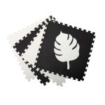 MOMI FELI PUZZLE OD PJENE 120X120 CM - CRNE - Slika 3