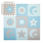 MOMI NEBE - PUZZLE OD PJENE 90x90 CM PLAVE - Slika 3