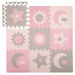MOMI NEBE - PUZZLE OD PJENE 90x90 CM ROZE - Slika 3