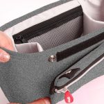 TORBA ORGANIZATOR QPLAY - SIVA - Slika 2