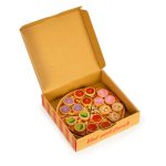 Ecotoys Drvena pizza s čičkom za rezanje od 27 elemenata - Slika 4