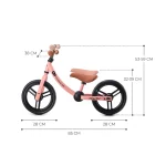 KINDERKRAFT BALANS BICIKL 2WAY NEXT - ROSE PINK - Slika 4