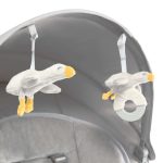 Kinderkraft Električna njihaljka TULSY, Grey - Slika 4