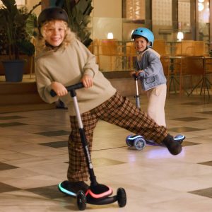 Kinderkraft romobil RAKET LED, Black - Slika 4