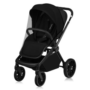 Lionelo dječja kolica Mika Plus 3u1, Black Onyx - Slika 4