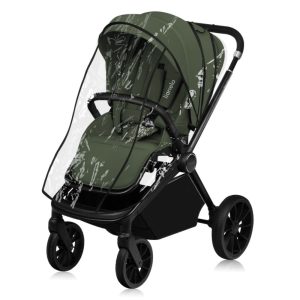 Lionelo dječja kolica Mika Plus 3u1, Green Olive - Slika 4