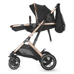 COCCOLLE RAVELLO 3U1 KOLICA - BLACK - Slika 5