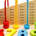 ECOTOYS EDUKACIJSKI ABAKUS S DRVENIM BROJKAMA - Slika 3