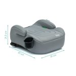 Fillikid Booster/sjedalo za auto Flip deluxe s Isofix i-size podesivim priključkom i držačem za čašu, siva - Slika 5