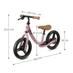 KINDERKRAFT BALANS BICIKL SPACE - DARK PINK - Slika 5