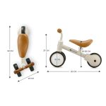 KINDERKRAFT BICIKL CUTIE - LIGHT BEIGE - Slika 5