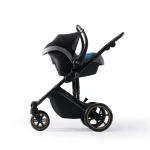 KINDERKRAFT DJEČJA KOLICA 3U1 PRIME 2 - SHADOW GREY - Slika 5