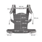 Kinderkraft Nosiljka Nino CONFETTI grey - Slika 2