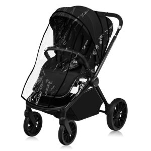 Lionelo dječja kolica Mika Plus 3u1, Black Onyx - Slika 5