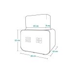 Lionelo Thermup Double električni sterilizator i grijač bočica, White - Slika 5
