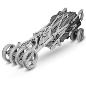 Lionelo Irma kišobran kolica, Grey/Dark Grey - Slika 5