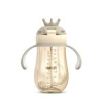 NENO MIO 2 Crown bočica sa slamkom 280 ml, Brown - Slika 6