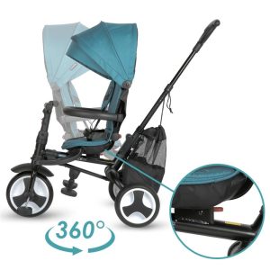 COCCOLLE SKLOPIVI TRICIKL SPECTRA PLUS PREMIUM - ATLANTIC BLUE - Slika 7