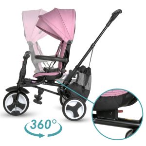 COCCOLLE SKLOPIVI TRICIKL SPECTRA PLUS PREMIUM - ORCHID VIOLET - Slika 6