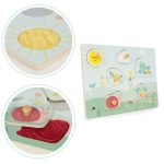 Ecotoys Drvena senzorna ploča s različitim vrstama materijala - Slika 6