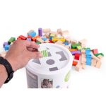 ECOTOYS DRVENE KOCKE U KUTIJI OD 100 DIJELOVA - Slika 6
