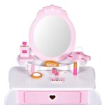 Ecotoys drveni kozmetički stol s ogledalom i dodacima - Slika 6