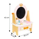 Ecotoys drveni kozmetički stol - Slika 3