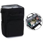 Fillikid torba/ruksak za pelene Barcelona, black - Slika 6