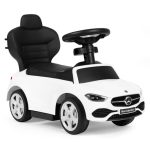 Guralica auto Mercedes C-Class s drškom, bijeli - Slika 6