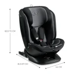KINDERKRAFT AUTOSJEDALICA XPEDITION 2 I - SIZE 0 -36 KG ( 40 - 150 CM ) - CRNA - Slika 6