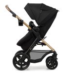 KINDERKRAFT KOLICA MOOV 2 3U1 MINK PRO - PURE BLACK - Slika 10