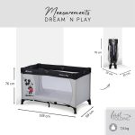 PUTNI KREVETIĆ HAUCK DREAM N PLAY - MICKEY STARS - Slika 8