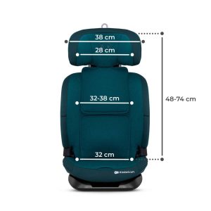 KINDERKRAFT AUTOSJEDALICA ONETO3 I-SIZE 9-36 KG (76-150 CM ) - HARBOUR BLUE - Slika 6