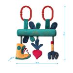 BabyOno Viseća edukativna igračka Garden boy - Slika 7