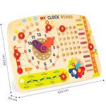 Ecotoys Drvena edukativna ploča na engleskom jeziku - Slika 7