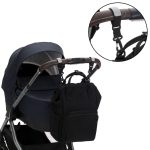 Fillikid torba/ruksak za pelene Barcelona, black - Slika 7