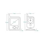 LIONELO BABY MONITOR DVOSMJERNI BABYLINE 7.1 S 8 MELODIJA - Slika 2